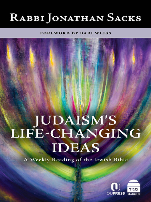 Title details for Judaism's Life Changing Ideas by Sacks, Jonathan - Wait list